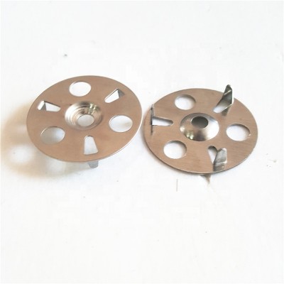 Perforated Steel Four Paws Washer Clip Disc