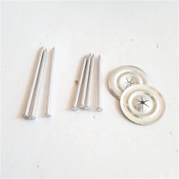 Aluminum Bimetallic Insulation  Pin with galvanized self locking washer