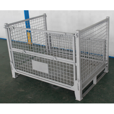 2018 Newest Products Stackable Rigid Cage Metal Stackable Pallet