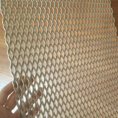 Aluminum Expanded Metal Mesh , Diamond Expandable Metal Mesh