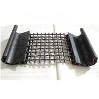 7MM Dia 22mm Aperture 2440mmx1450mm 65 Mn Steel Asphalt Plant Screen mesh with Plated Hook