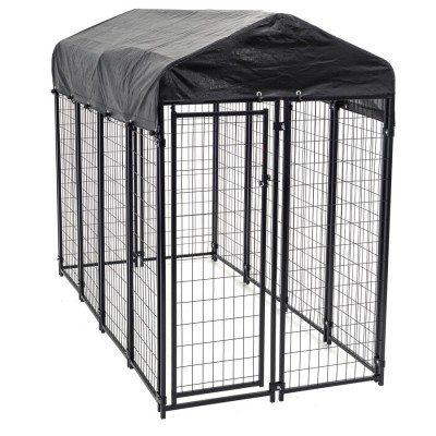 Outdoor Welded Wire Dog Kennel With Cover Review